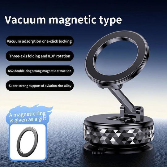 Auto Handyhalterung mit Magnet Silber