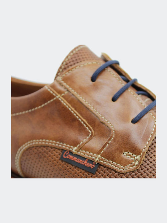 Men's Leather Casual Shoes Tabac Brown