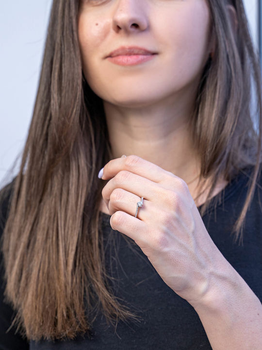 Kiriakos Gofas Single Stone with Diamond