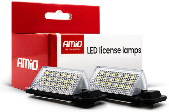 AMiO Φώτα Πινακίδας Led για BMW E36