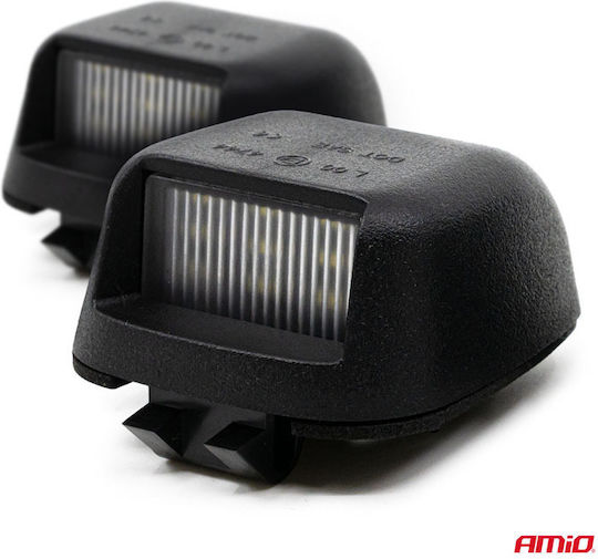 AMiO Светлини за регистрационната табела LED за Nissan Titan / Armada / Frontier / Navara 1бр