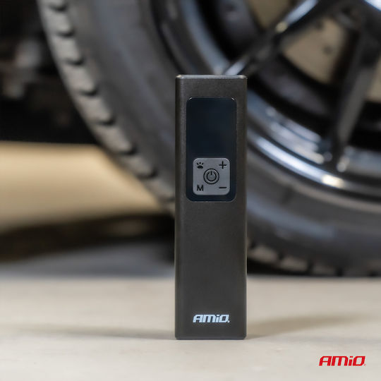 AMiO Τρόμπα Αυτοκινήτου 150PSI με Καλώδιο Αναπτήρα 12V