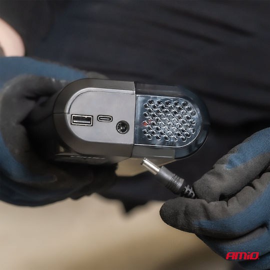 AMiO Τρόμπα Αυτοκινήτου 150PSI Επαναφορτιζόμενη με Μπαταρία 12V