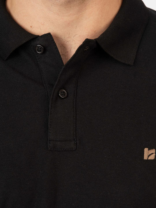Polo Bluza Mânecă Lungă Neagră