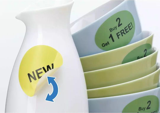 Herma 1200 Self-Adhesive Round A4 Labels 30mm
