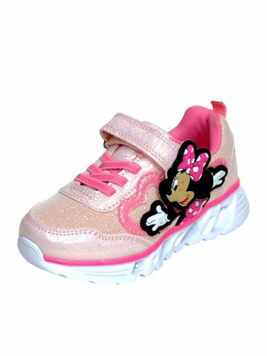 Kids Sneakers with Lights Pink
