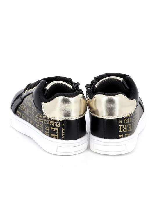 Παιδικά Sneakers Ανατομικά Μαύρα