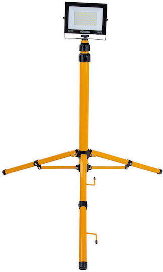 Led Projector Telescopic Stand Construction 50 W Neutral White 4500 K Keltin K02066