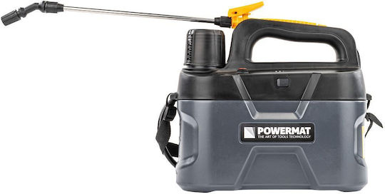 Powermat Pulverizator cu presiune 12V Baterie cu Capacitate 5lt în culoarea Verde