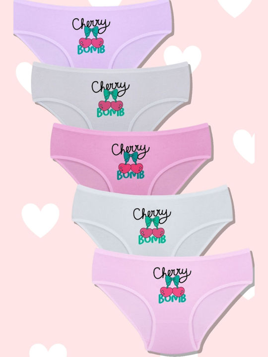 Onurel Set of Kids' Briefs Multicolour 5pcs