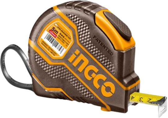 Retractable Measuring Tape Auto-lock 10m Thickness 25 Mm Ingco