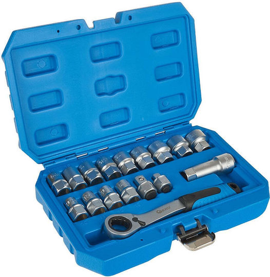 Geko Set Ratchet 1\2" & 3\8"