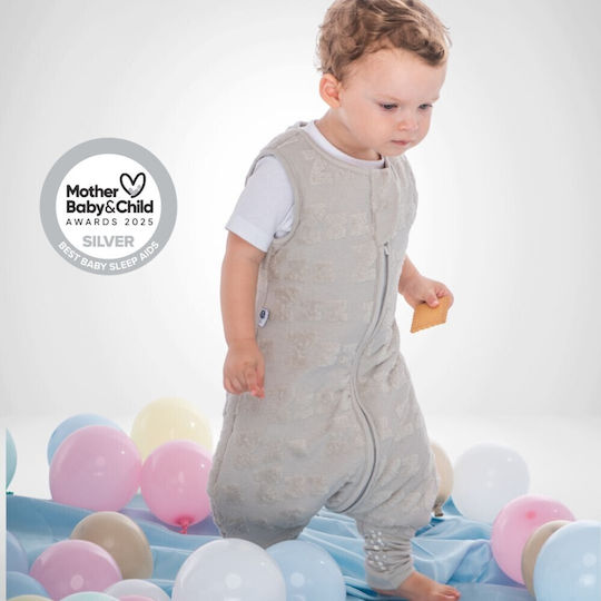 Baby Bliss Autumn Sleeping Bag with Feet Grey