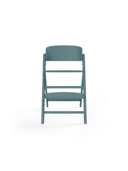 Cybex Click & Fold Foldable Baby Highchair 4 in 1 with Adjustable Height Stone Blue
