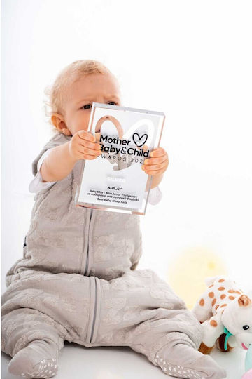 Baby Bliss Φθινοπωρινός Υπνόσακος με Πόδια Dreamy Zzz Grey