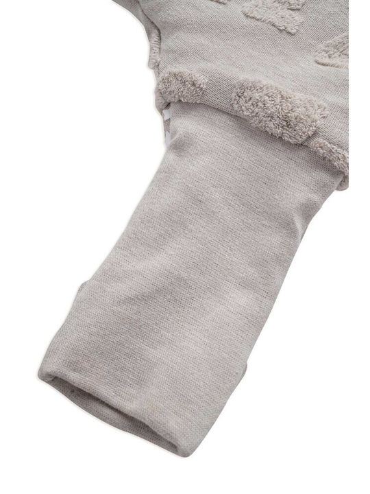 Baby Bliss Autumn Sleeping Bag with Feet Grey