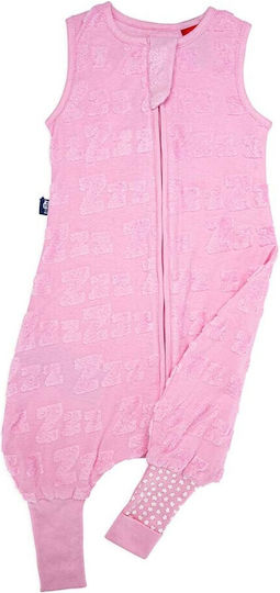 Baby Bliss Autumn Sleeping Bag with Feet Dreamy Zzz Pink