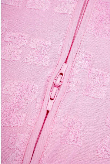 Baby Bliss Autumn Sleeping Bag with Feet Dreamy Zzz Pink
