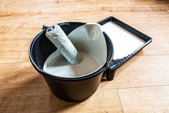 Geko Eimer Kunststoff Kapazität 12Es Schwarz