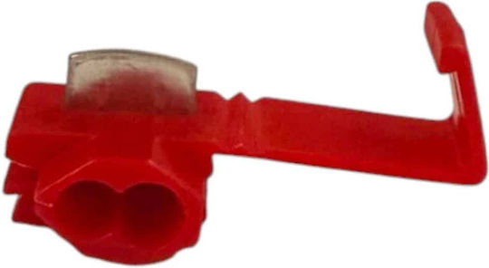 Крадец на Ток за Кабел Червен 0,5–1,0mm² 10A 20–18 AWG Бърза Връзка