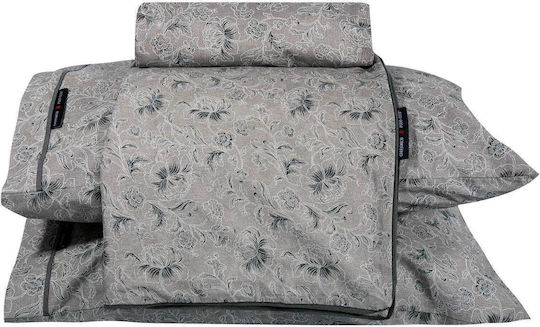 Greenwich Polo Club Essential 2367 Essential 2367 Σετ Σεντόνια Υπέρδιπλα 240x260εκ. Taupe (4τμχ)
