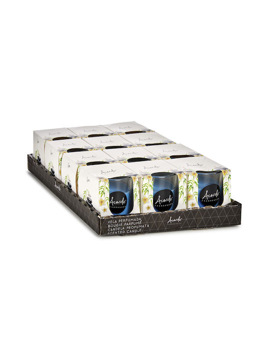 Arte Regal Aromatic Candle in Jar with Spa Scent 7.3x8cm