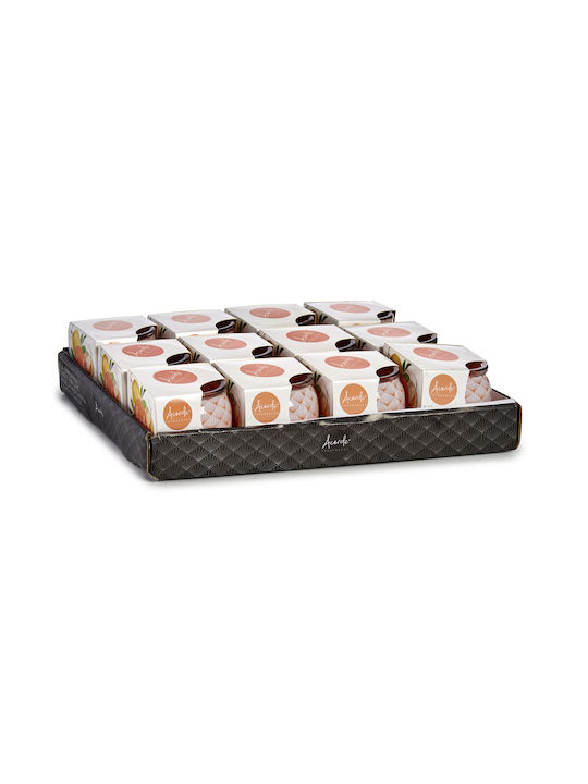 Acorde Aromatisches Kerze in Gefäß mit Orange Parfüm 230gr