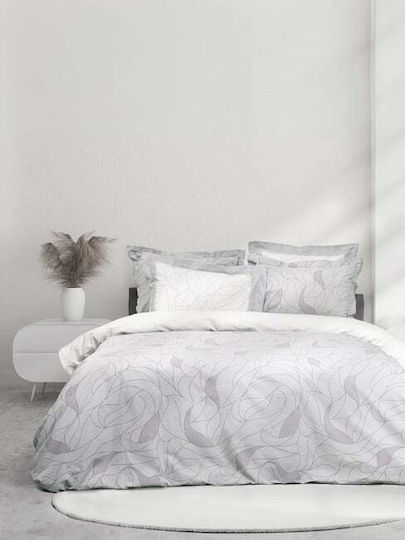 Nima Hoop Pillowcase Oxford Gray 52x72cm.