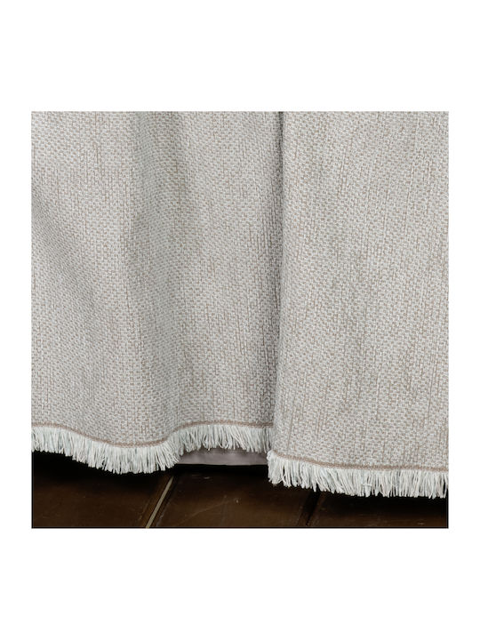 Nima Abrigo Ριχτάρι Πολυθρόνας Chenille 180x180εκ. Mint Μέντα 35992
