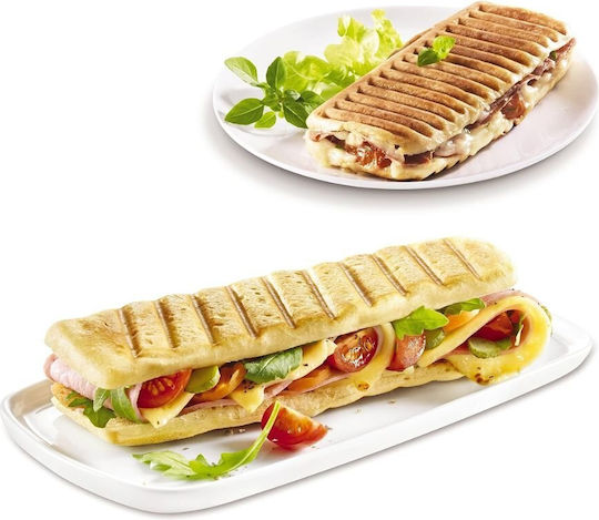 Moulinex Croc Time Sandwichmaker für 2 Sandwiches 700W Inox