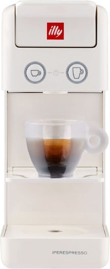 Illy Y3.2 Pod Coffee Machine Iperespresso Pressure 19bar White