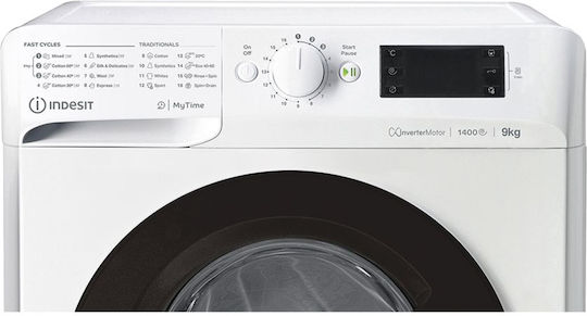 Indesit Mașină de Spălat Rufe 9kg 1400 Rotiri MTWE 91495 WK EE