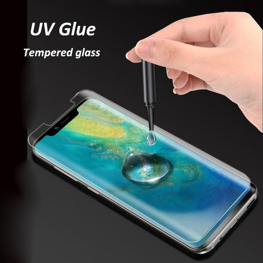 Galaxy S20+ Uv Liquid Curved Full Screen Gloss Tempered Glass Film
