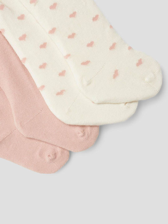 Lil' Atelier Set Kinderstrumpfhosen Cameo Rose