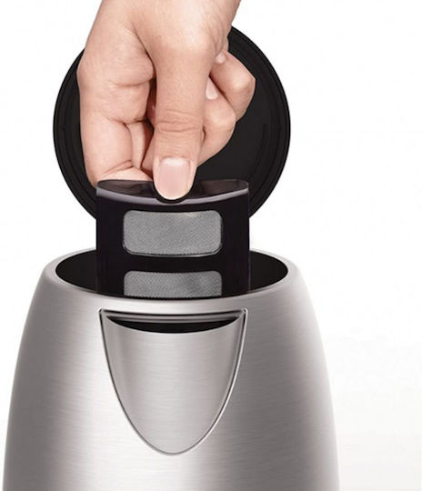 Moulinex 10 Fierbător 1.7lt 2400W Argintiu