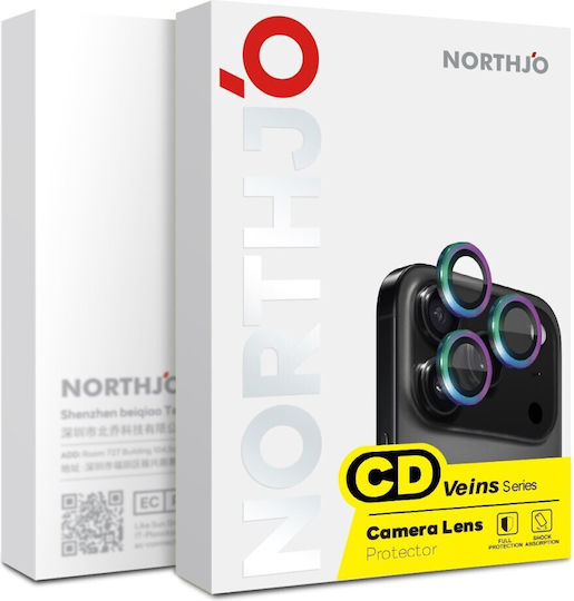 Northjo Προστασία Κάμερας Tempered Glass Μπλε για το Apple iPhone 17 Pro Max