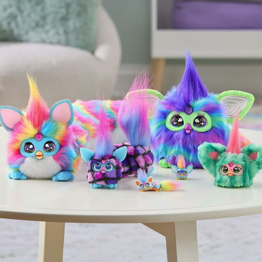Hasbro Jucărie De Plus Furby DJ Furblets Cu Sunet Brioșă Cu Fructe De Pădure Pentru 6+ Ani