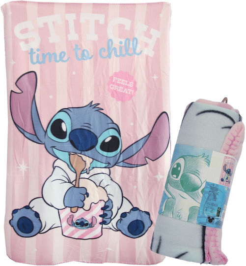 Disney Decke Vlies Lilo & Stitch Pink 150x100cm