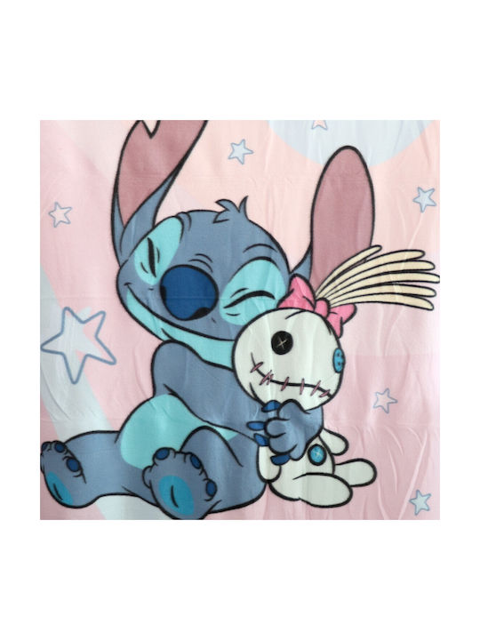 Disney Κουβέρτα Fleece Lilo & Stitch Γαλάζιο 150x100εκ.