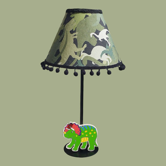 Oxygen Kids Decorative Lamp Green 35x20x12εκ.