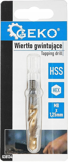 Geko Drill HSS Titanium with Hexagonal Shank for Metal