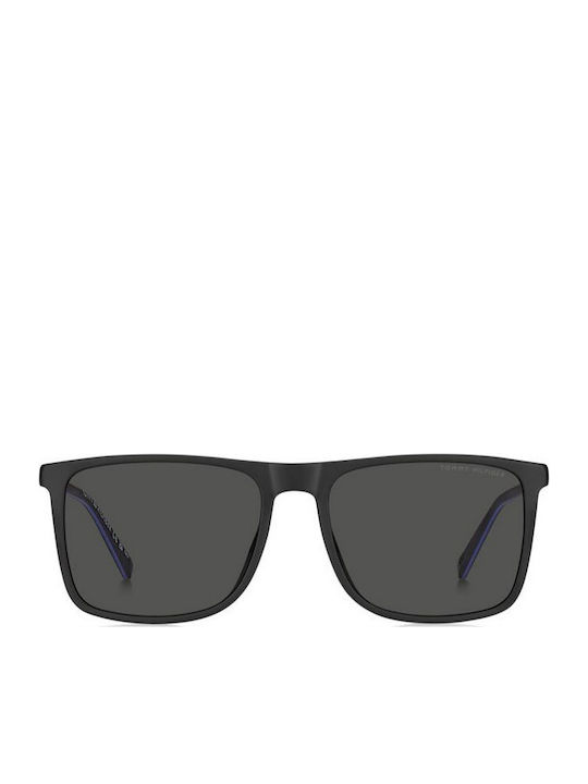 Tommy Hilfiger Ochelari De Soare Pentru Bărbați Cu Ramă Neagră Din Plastic Și Lentile Gri TH2277/S D51/IR