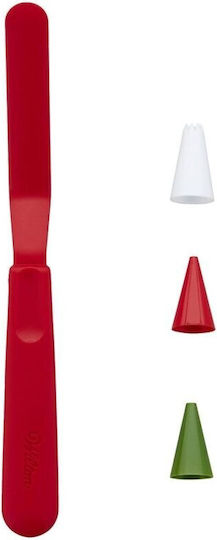 Cake Cookie Dekorationsset Spachtel 3 Dekorationsspitzen 10 Beutel 30 Cm Wilton