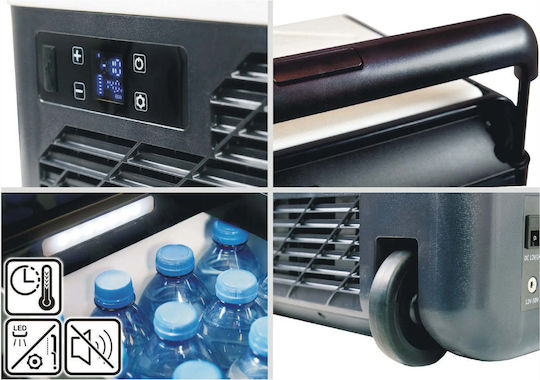 Harder & Steenbeck Преносим Хладилник 22л Капацитет 12V / 220V / 240V / 24V Бял