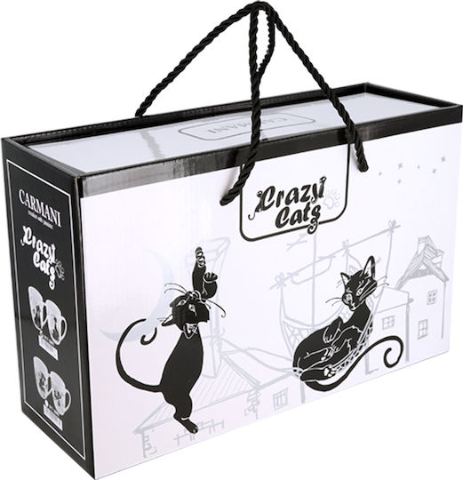 Set 2 Tassen Cat World Carmani