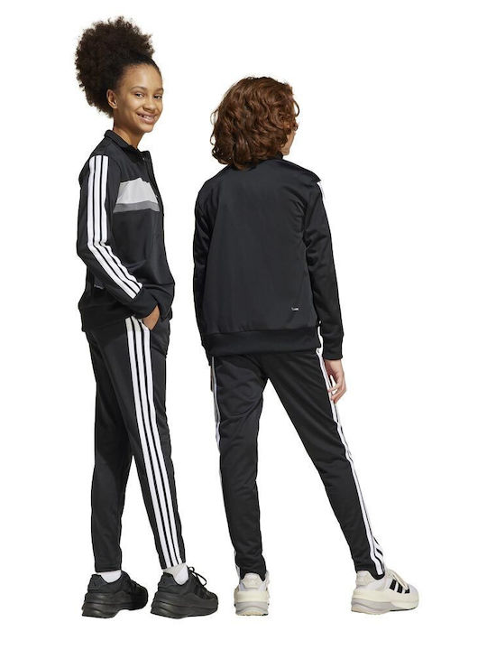 Kids Sweatpants Set With Jacket Black 3 Pieces