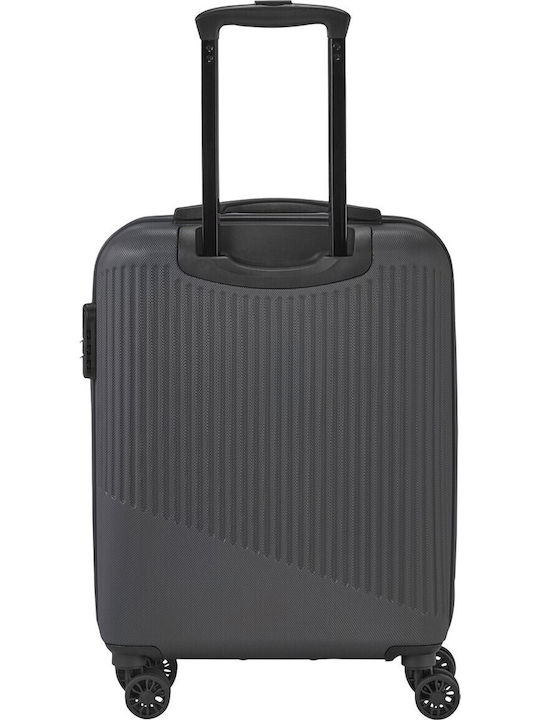 Travelite Bali Kabinenreisekoffer Hartschalen Anthracite mit 4 Räder Höhe 55cm 72347-04