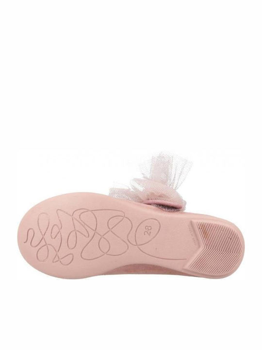 Παιδικές Μπαλαρίνες mit elastischem Gurt Rosa