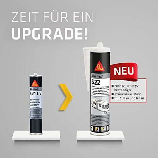 Sika 521 UV Adhesive Chemical Anchor Polyurethane 300ml