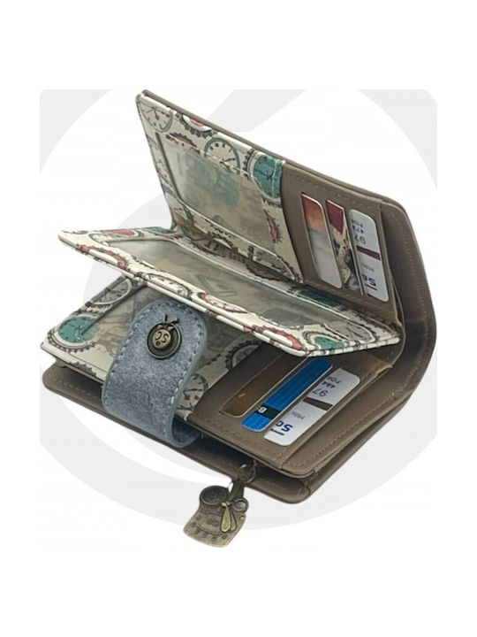Großes Damenbrieftasche Braun